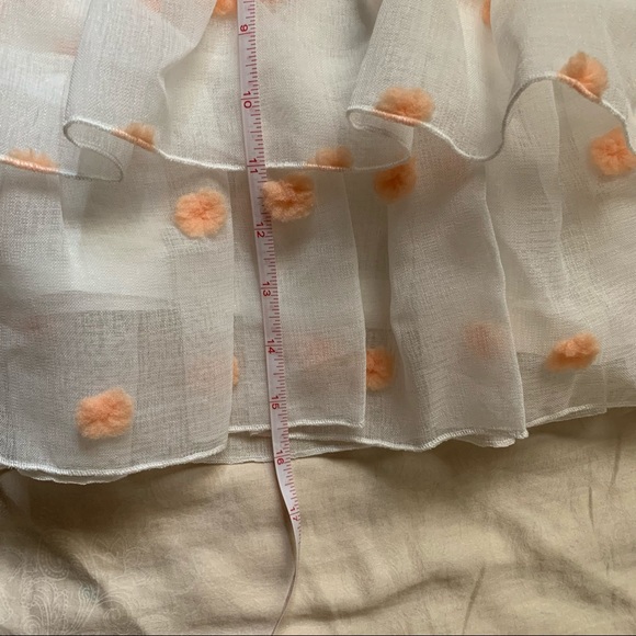 Tulle Ruffled Mini Skirt - Medium - Picture 7 of 7